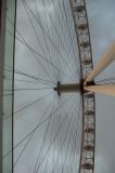 Beneath the London Eye.