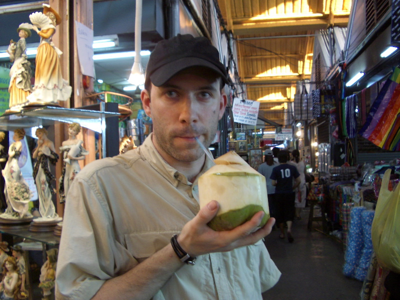 Me & a coconut