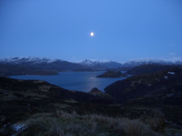 Getting to nighttime.