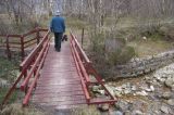 On our wee hike.